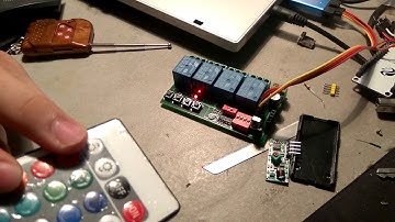 Mạch học lệnh Hồng Ngoại (IR) và RF 4 kênh