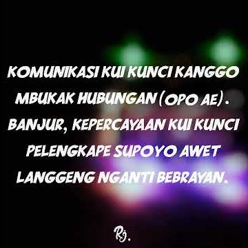 Story Wa Mbois (PAMER BOJO) Cover Guyon Waton