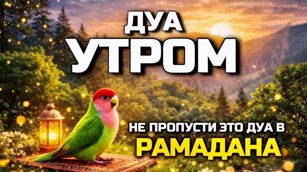Не пропусти это ДУА в месяц Рамадан 