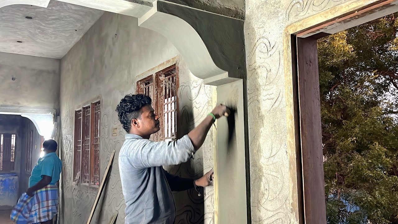 Door Arch Plastering Techniques_Kitchen Arch Design Easy Plaster with ...