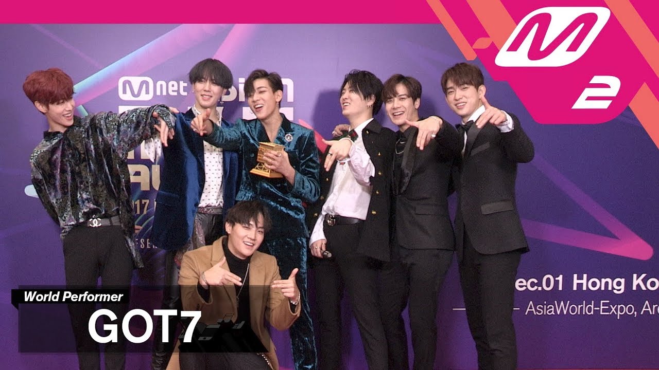 [2017MAMA x M2] GOT7 at 땡큐스테이지(Thank You Stage)