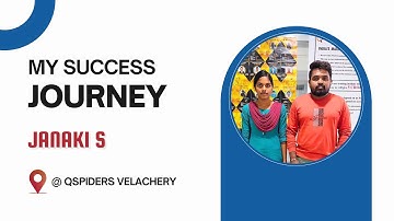 Congratulations, Ms. Janaki S, for getting placed as a Front End Developer