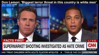 CNN's Don Lemon: 'Biggest terror threat in this country is white men'