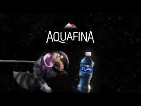 Aquafina Water Ice Age Collision Course 2016 advertisement