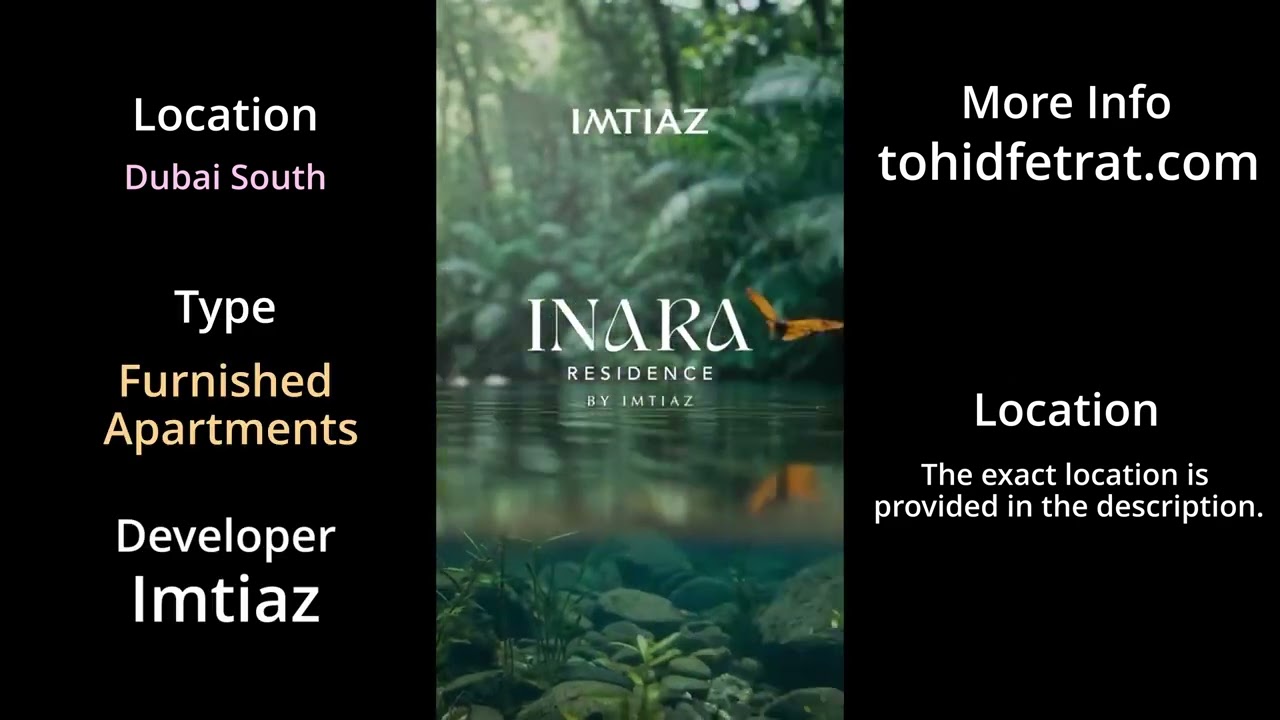 REVEALED: Inara Residence by Imtiaz Exact Location | Dubai South Masterplan