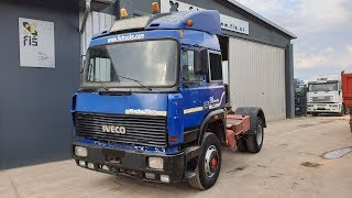 TRUCK IVECO TURBOSTAR 190.36 4X2 TRACTOR UNIT FIŠ TRUCKS & MACHINERY SLOVENIA