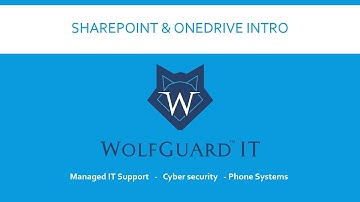 SharePoint & OneDrive Intro & Basic Troubleshooting
