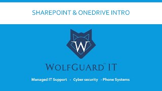 SharePoint & OneDrive Intro & Basic Troubleshooting