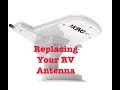 Replacing RV Antenna...Steps that show you how.