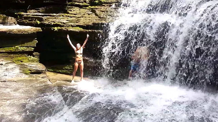 Buttermilk falls Taryn Paul and Shawn