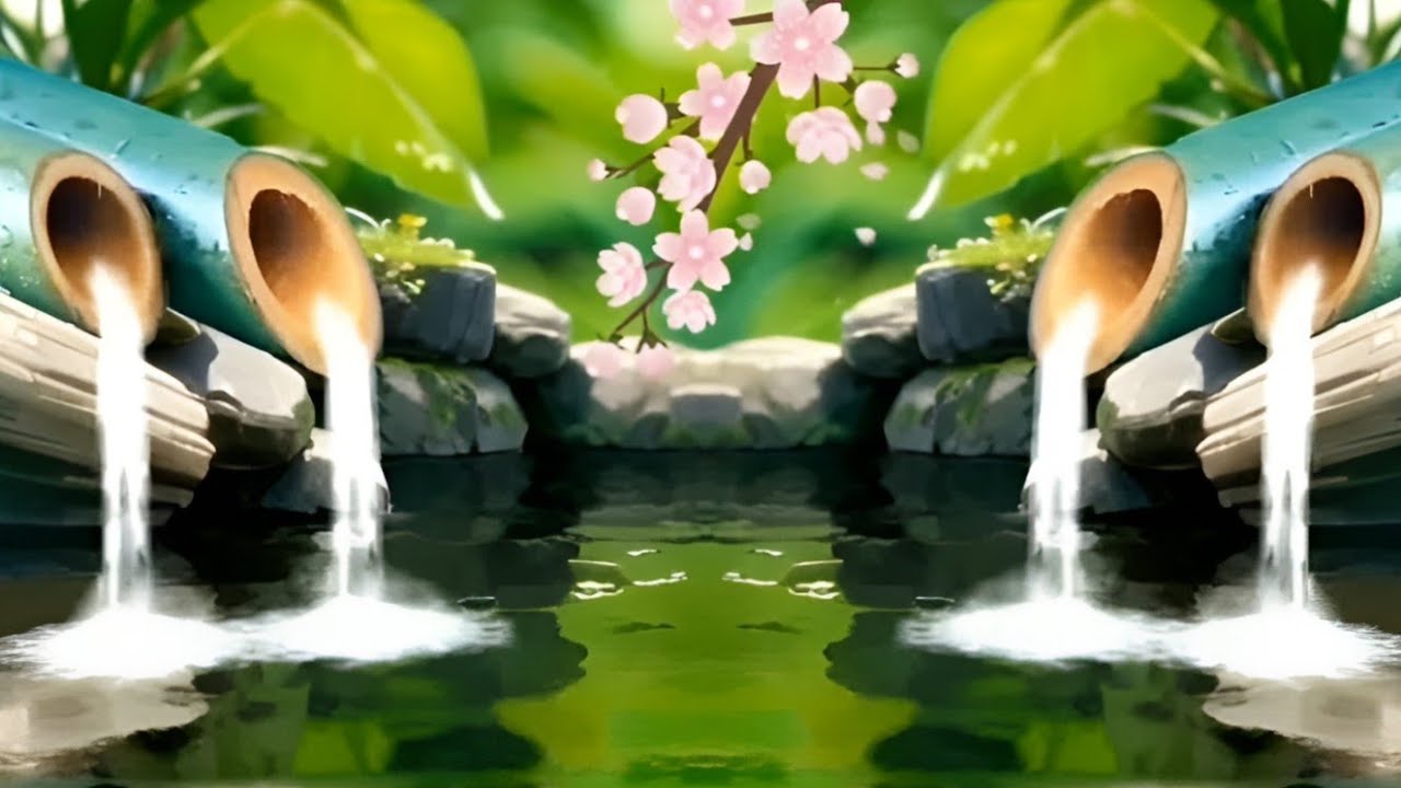 waterfall sound effect - sound of nature - water sound for sleeping ...