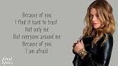 Kelly Clarkson- Piece by piece (lyrics video) - YouTube