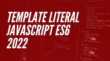 ❌❌❌ template string literals javascript