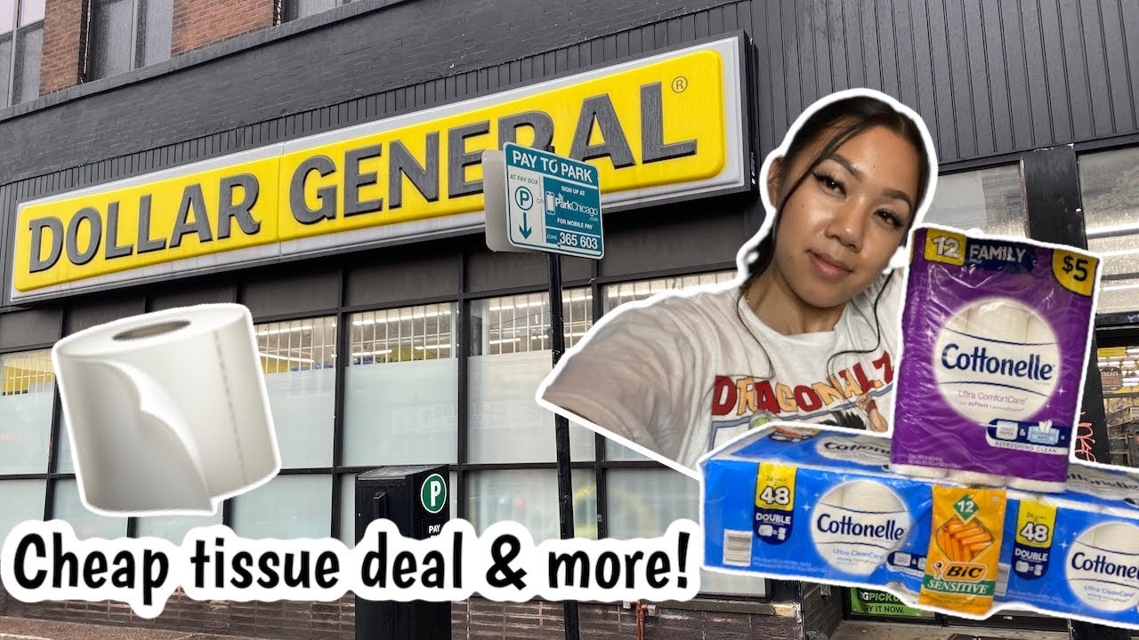 DOLLAR GENERAL CHEAP TISSUE DEAL! Quick & easy!! 5/25 scenario YouTube