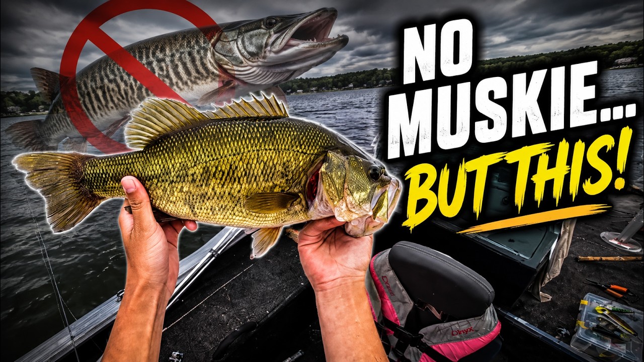 We Went Musky Fishing… Then the Bass Took Over