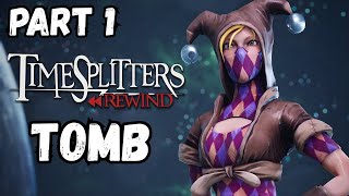 TimeSplitters Rewind Mission 1 Tomb Walkthrough Gameplay