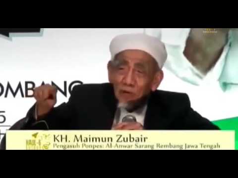 KH MAIMUN ZUBAIR HAUL GUS DUR (KH Abdurrahman Wahid)