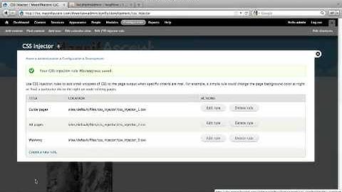 How to configure the style available in the wysiwyg