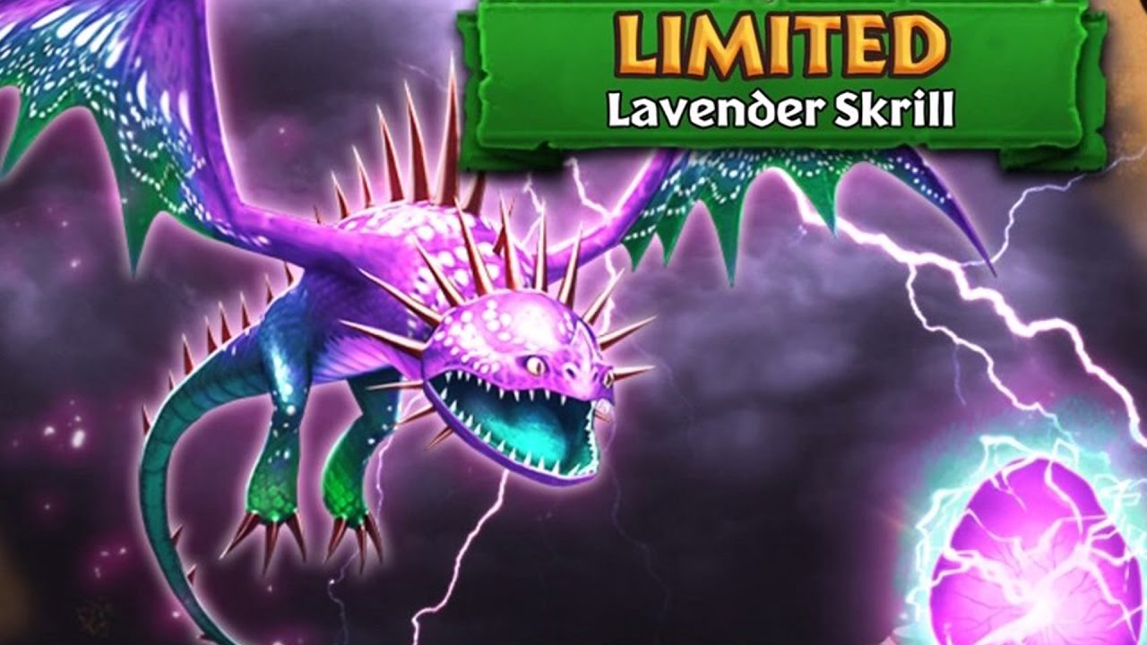 Dragons: Rise of Berk - Lavender Skrill 