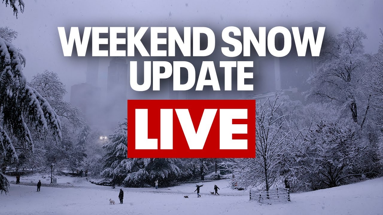 LIVE | Weekend snow update