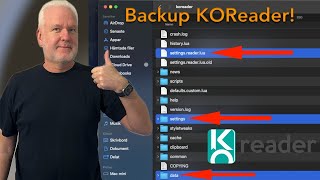 How to backup your KOReader settings on your e-Reader