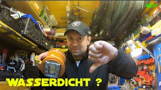 Tauchlampe selber bauen Teil 5/5 | Unterwasser Lampe | Unterwasser Taschenlampe DIY | Wasserdicht?