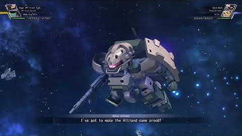 SD Gundam G-Generation Cross Rays - Garm Rodi All Animations