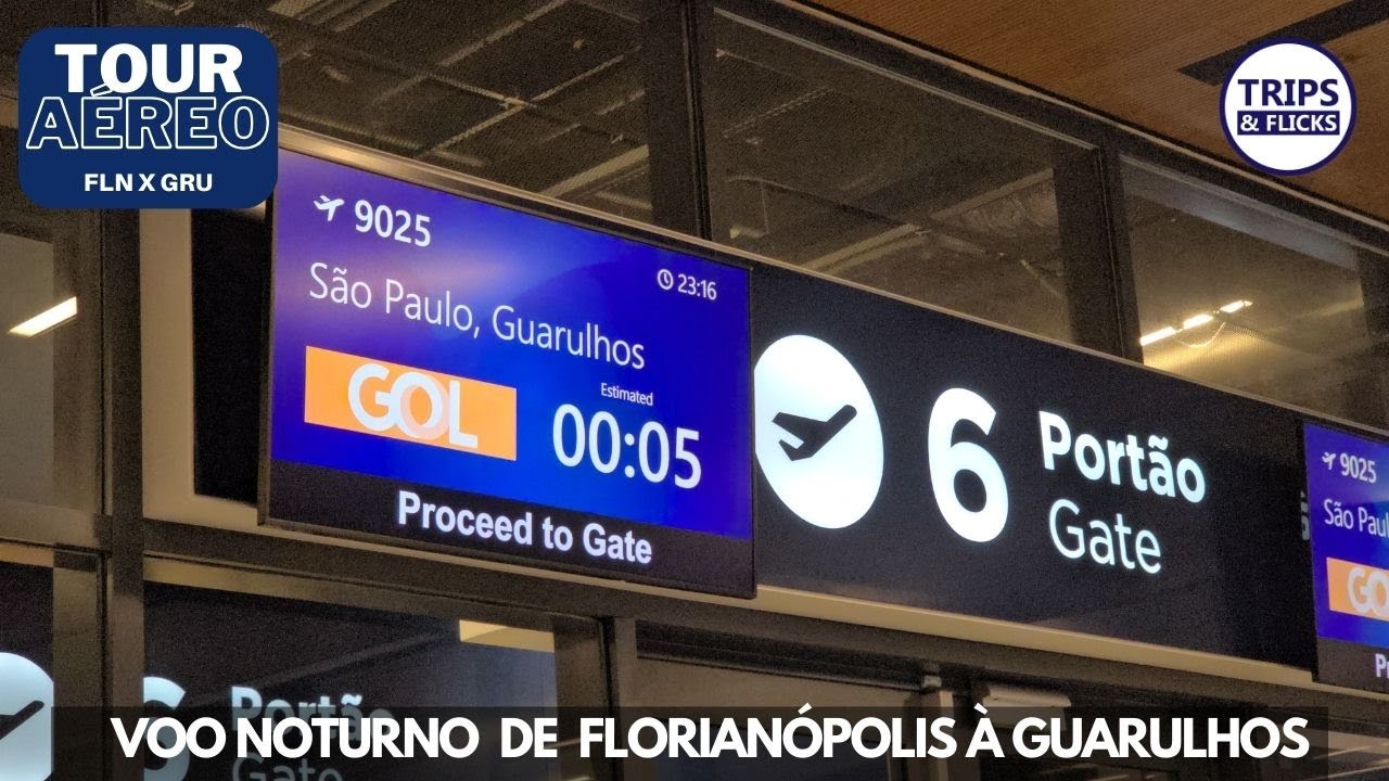 🌌🛫 Voo Noturno G39025 FLN X GRU: Uma Viagem Pela Noite! Veja o Trajeto em Detalhes! 🌟