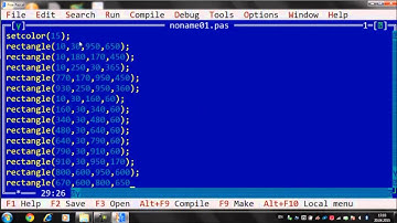 Графика в Free Pascal