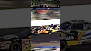 Ward Burton passes Matt Kenseth for the lead late in the 2002 New England 300; Kenseth fades #nascar