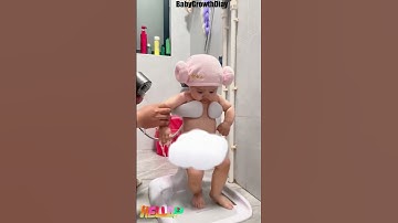 Tired of Bath Time Struggles? Try the Baby Bath Standing Shower!#Shorts