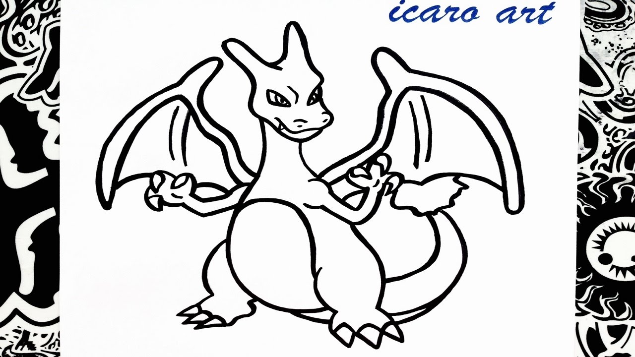 como dibujar a charizard | pokemon | how to draw charizard - thptnganamst.edu.vn