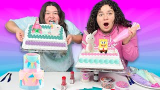 2 Layer Cake Decorating Challenge!