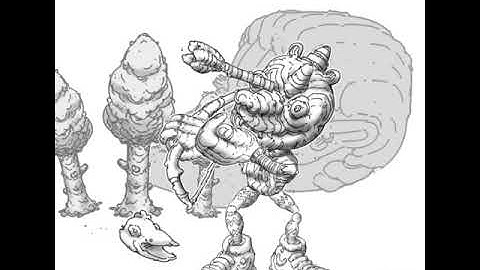 Retro game inspired cut out animation project update 3