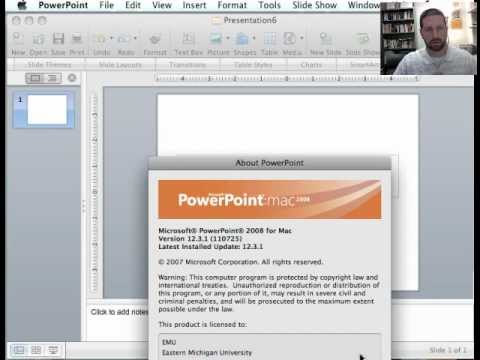 slide to poster in powerpoint 2008 mac youtube