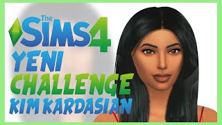 THE SIMS 4 | KARDASHIAN CHALLENGE | Karakter Oluşturma #1