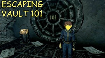 ESCAPING VAULT 101 | Fallout 3 #1