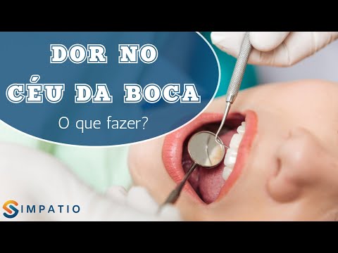 DOR NO CÉU DA BOCA: O QUE FAZER?