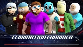 WWE 2K17 Wtf Timmy Turner vs Gumbal vs Eric Cartman vs Ed vs Danny Phantom vs Finn