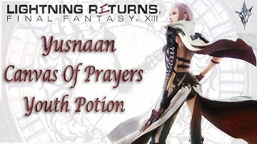 Yusnaan [Canvas Of Prayers] Youth Potion | Lightning Returns: Final Fantasy XIII|Comms