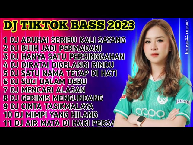 DJ TIKTOK SLOW 2023 FULL ALBUM MALAYSIA - DJ ADUHAI SERIBU KALI SAYANG FULL BASS class=