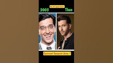 Koi Mil gaya 2003 Cast Then Vs Now 🥰😘 #shortsviral  #hrithikroshan #hansikamotwani  #viral #shorts
