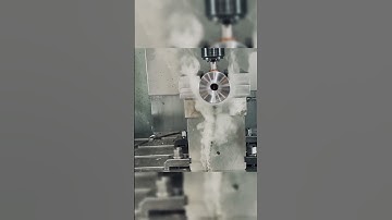 The Precision of CNC Drilling: Smooth Chips and Satisfying Results! 🔩✨