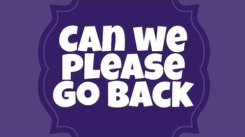 Anth Ft. Jared Krumm - Can we please go back (Lyric Video)