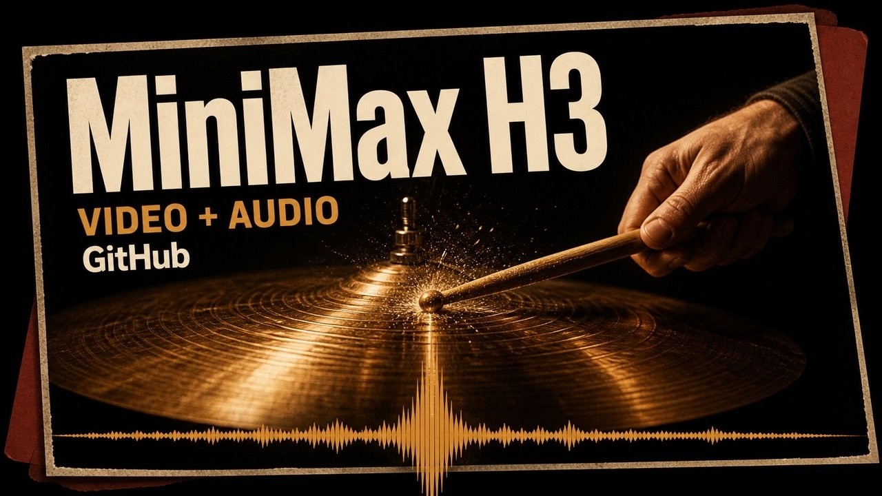 MiniMax H3 GitHub Breakdown: Joint Video and Audio, H3 Max, and