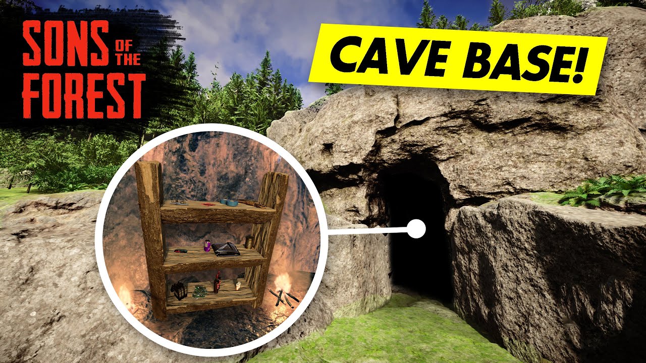 Sons Of The Forest New Cave Location