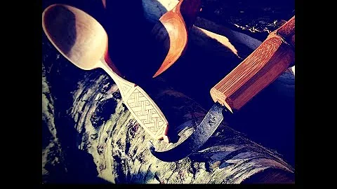 My Spoon Carving Kit - Allround Hook Knife by Reid...