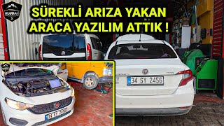 ARABA İLK ÇALIŞMADA BEYAZ DUMAN ATIYOR PİS KOKU VAR! (Fiat Egea 1.3 Multijet Motor Kurum Temizlik)