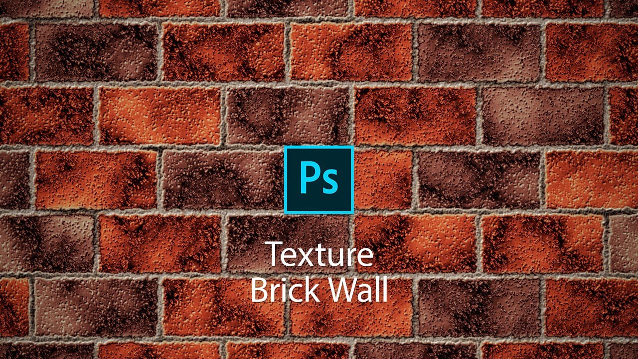 Make From Scratch The Texture Of The Brick Wall In Photoshop Youtube