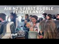 Trans-Tasman bubble: Air New Zealand's first flight from Australia lands in NZ | Stuff.co.nz
